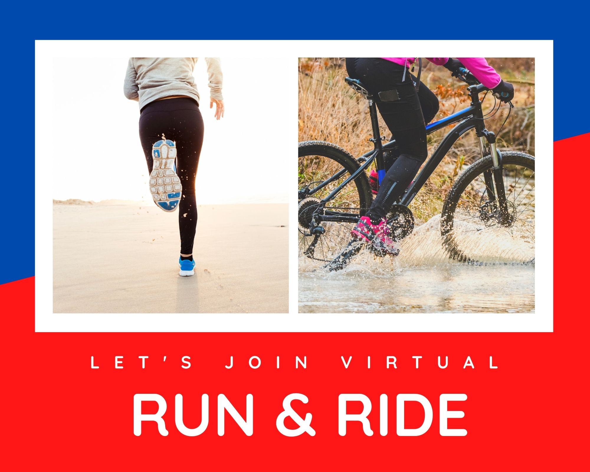 Virtual run and ride