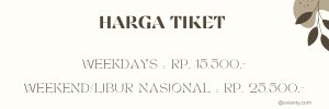 Tiket Kebun Raya Bogor